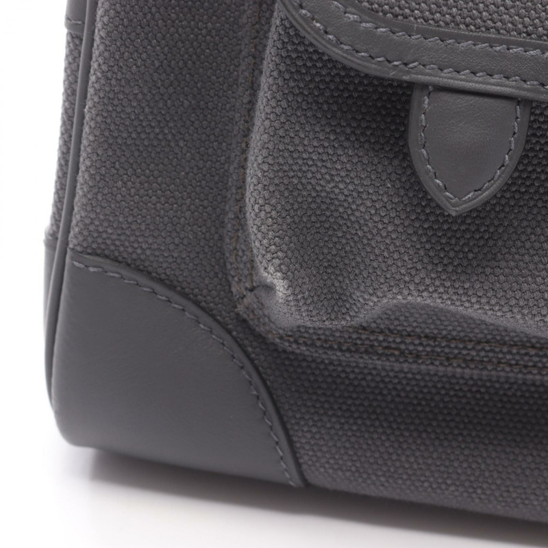 愛馬仕 Birkin Cargo 35 手提包 K Toile H Swift 皮革 灰色 霧色 SHW 二手-11