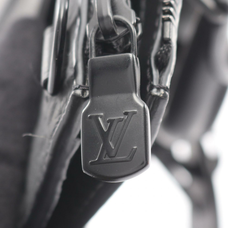 路易威登 Sac Plat 斜背手提包 M21884 Monogram Taurillon 皮革-7