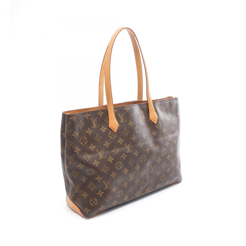 路易威登 Wilshire MM 手提單肩包 M45644 Monogram 帆布皮革二手-1