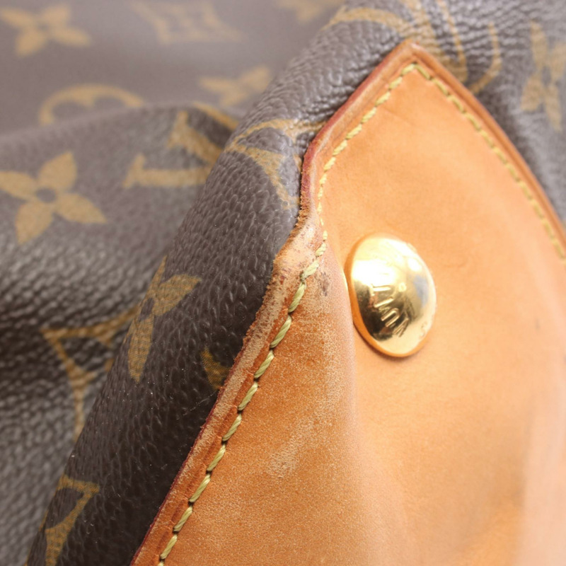 路易威登 Wilshire MM 手提單肩包 M45644 Monogram 帆布皮革二手-8