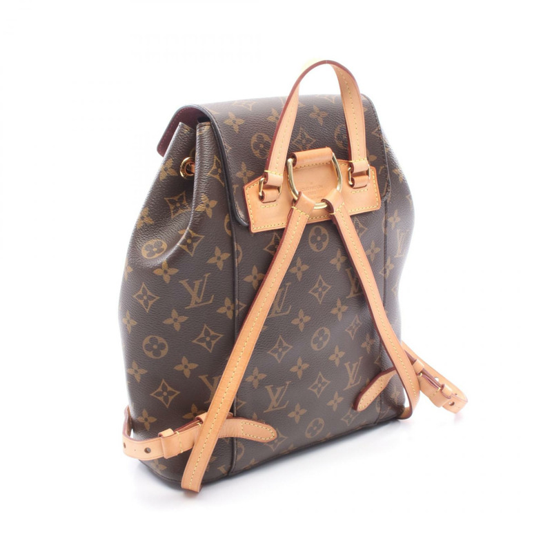 路易威登 Montsouris NM PM 雙肩包 M45501 Monogram 帆布 二手 LV-1