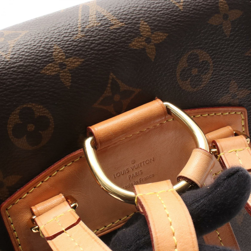 路易威登 Montsouris NM PM 雙肩包 M45501 Monogram 帆布 二手 LV-5