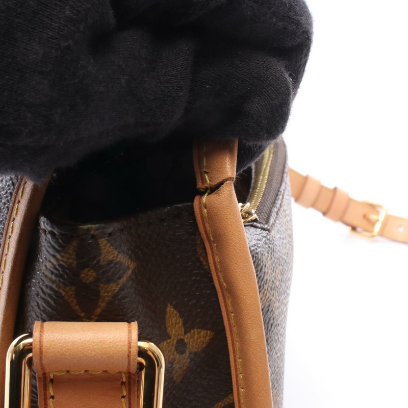 路易威登 Menilmontant MM 肩斜背包 M40473 Monogram 帆布 二手-6