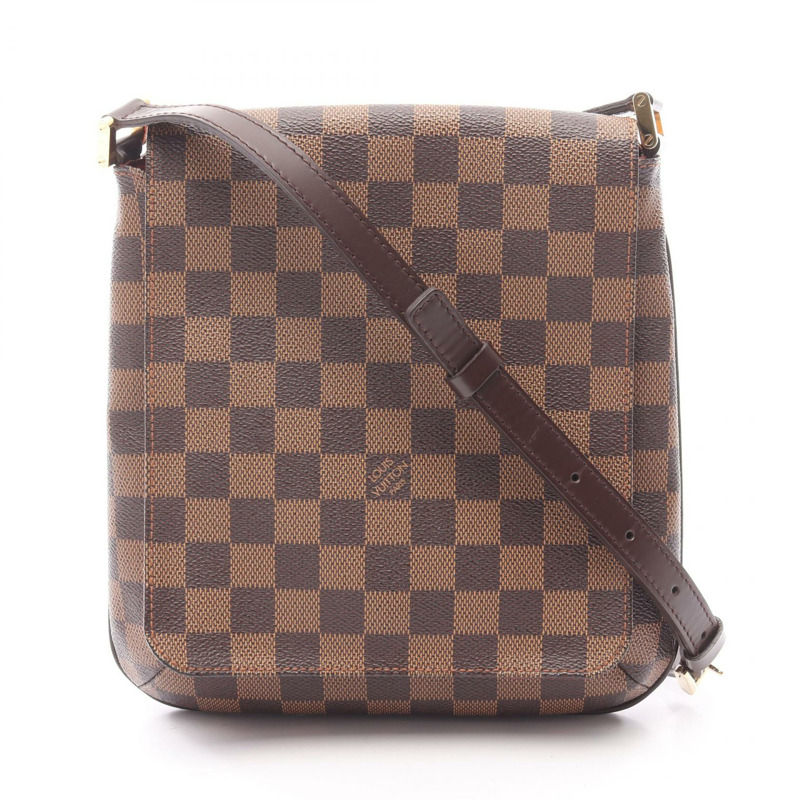 LOUIS VUITTON Mustette Salsa 長肩帶斜背包 N51300 Ebene 二手-0