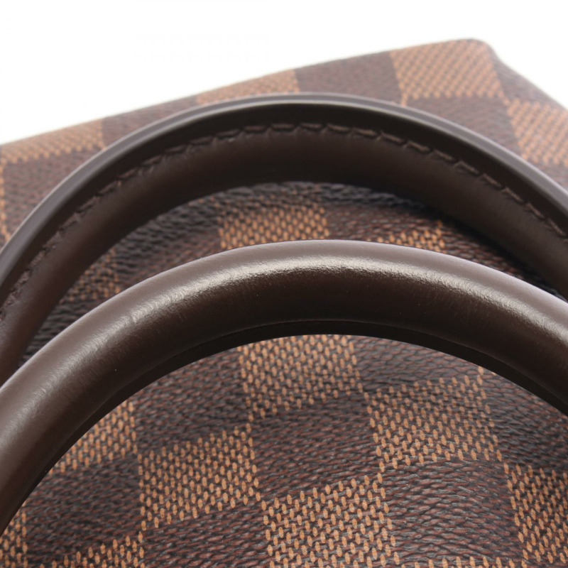 路易威登 Speedy 30 手提包 N41531 Damier Ebene 帆布皮革棕色二手 LV-5
