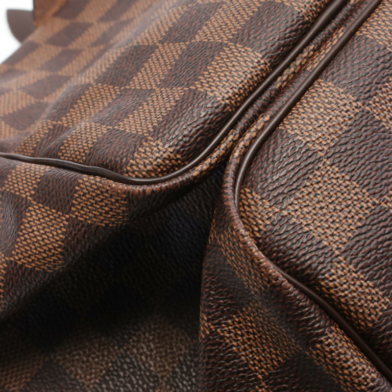 路易威登 Speedy 30 手提包 N41531 Damier Ebene 帆布皮革棕色二手 LV-7