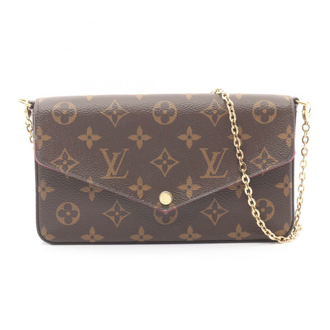 路易威登 Pochette Felicie 鏈條肩背斜背包 M61276 Monogram 二手