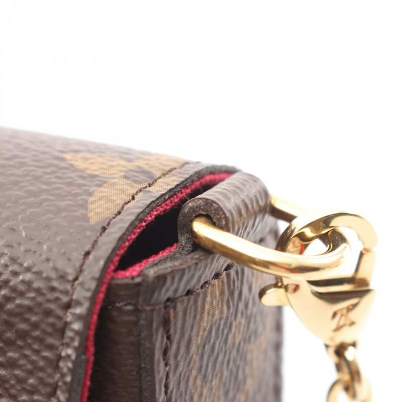 路易威登 Pochette Felicie 鏈條肩背斜背包 M61276 Monogram 二手-6