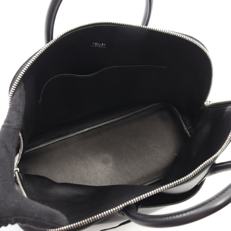 愛馬仕 Bolide1923 30 肩背包 I Swift 皮革 黑色 二手 SHW-2