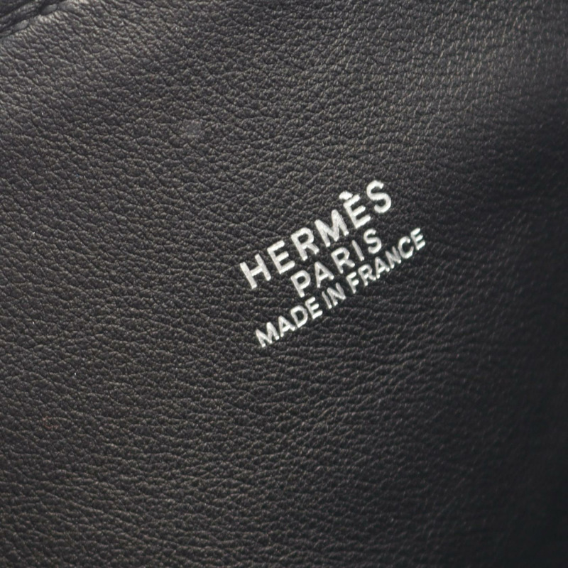 愛馬仕 Bolide1923 30 肩背包 I Swift 皮革 黑色 二手 SHW-3