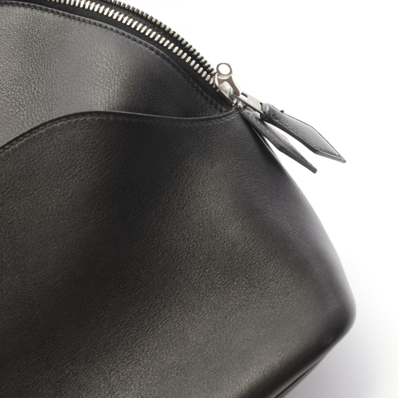 愛馬仕 Bolide1923 30 肩背包 I Swift 皮革 黑色 二手 SHW-7