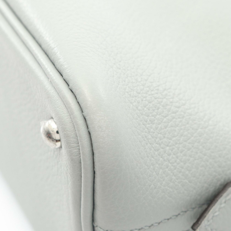 愛馬仕 Bolide 1923 迷你斜背包 W 075180CK Evercolor 藍色冰川色 SHW-5