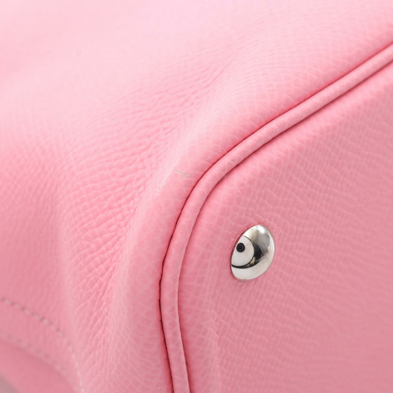 愛馬仕 Bolide 27 單肩手提包 Y 041693CK 愛普生玫瑰色碎屑圖案 二手 SHW-7