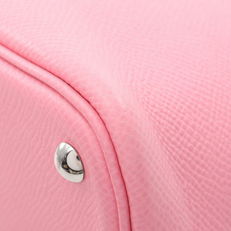 愛馬仕 Bolide 27 單肩手提包 Y 041693CK 愛普生玫瑰色碎屑圖案 二手 SHW-8