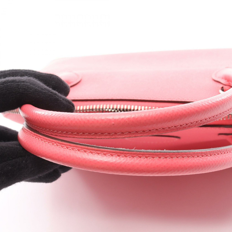 愛馬仕 Bolide 27 單肩手提包 Y 041693CK 愛普生玫瑰杜鵑花色 二手 女士 SHW-5