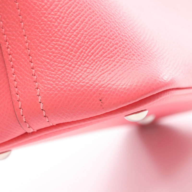 愛馬仕 Bolide 27 單肩手提包 Y 041693CK 愛普生玫瑰杜鵑花色 二手 女士 SHW-8