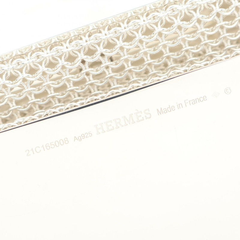 愛馬仕 Kelly 珠寶鏈肩包 銀色925 二手 SHW 女士-3