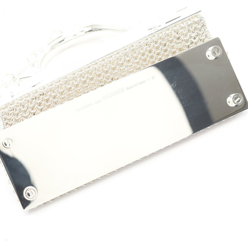 愛馬仕 Kelly 珠寶鏈肩包 銀色925 二手 SHW 女士-9