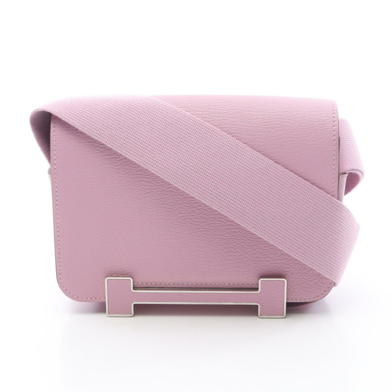 愛馬仕 Geta 肩斜背包 Chevre Mauve sylvestre 二手-0