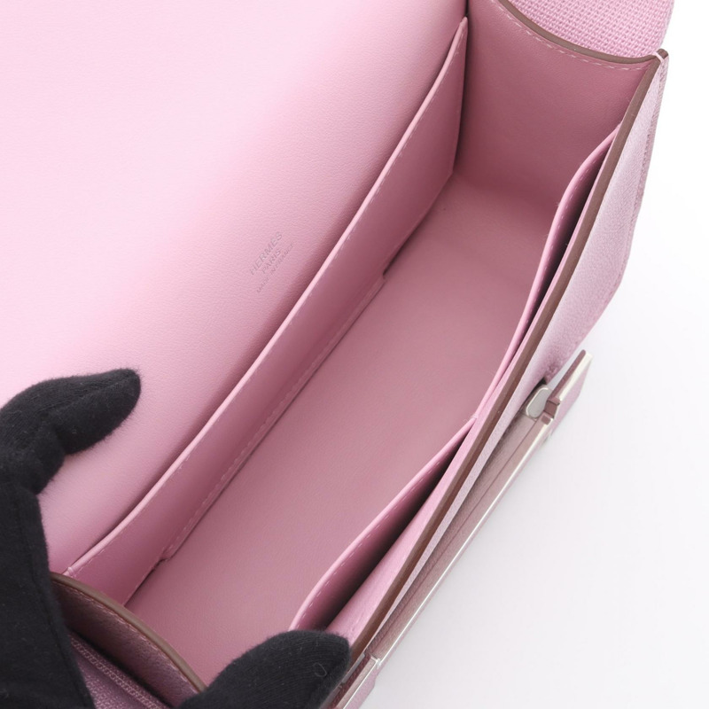 愛馬仕 Geta 肩斜背包 Chevre Mauve sylvestre 二手-2