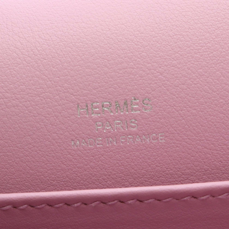 愛馬仕 Geta 肩斜背包 Chevre Mauve sylvestre 二手-3