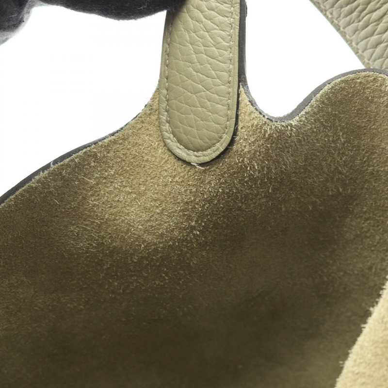 愛馬仕 Picotin Lock PM 手提水桶包 B Taurillon Clemence Sauge 二手 SHW-5