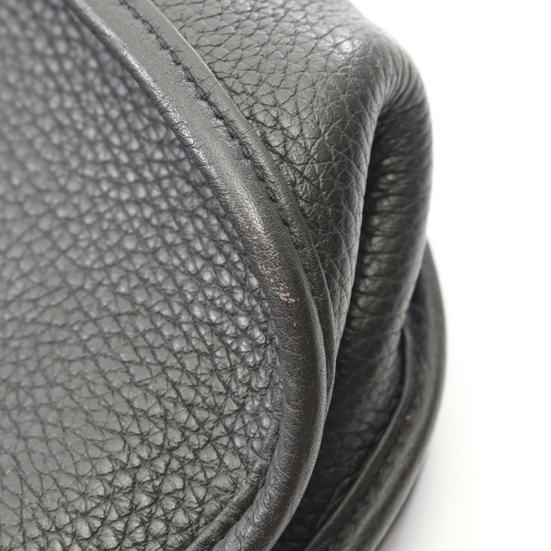 愛馬仕 Evelyne 3 GM 單肩斜背包 X Taurillon Clemence 黑色 二手 SHW-5