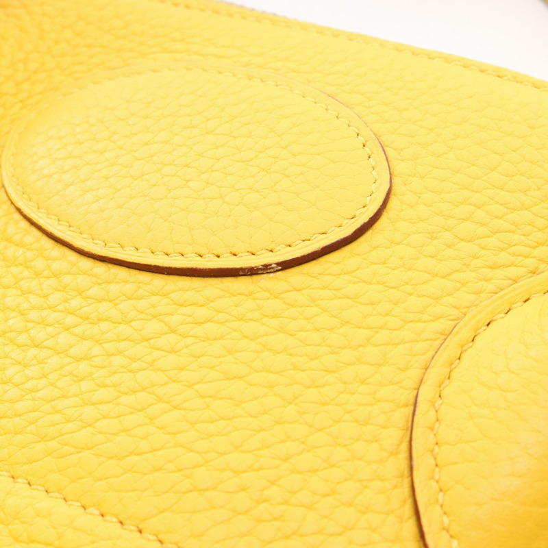 愛馬仕 Bolide 35 肩背包 M 073420CK Taurillon Clemence Soleil 二手 SHW-5