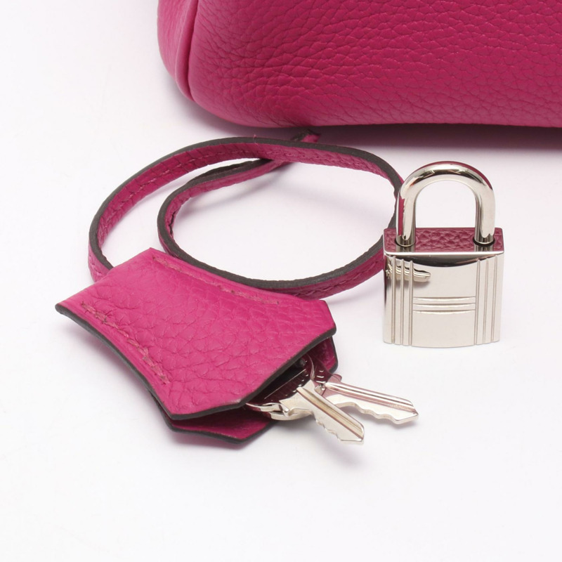 愛馬仕 Birkin 30 手提包,玫瑰紫色 Togo 皮革,二手,女士,帶五金配件-5