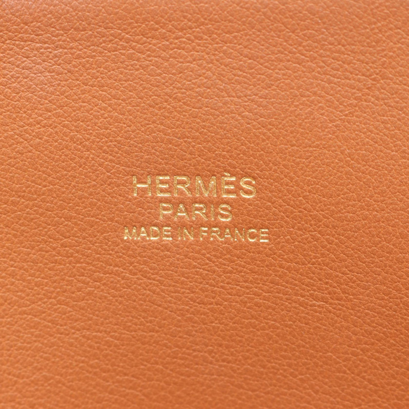 愛馬仕 Bolide 31 單肩手提包 Y Taurillon Clemence 金色二手 GHW-3