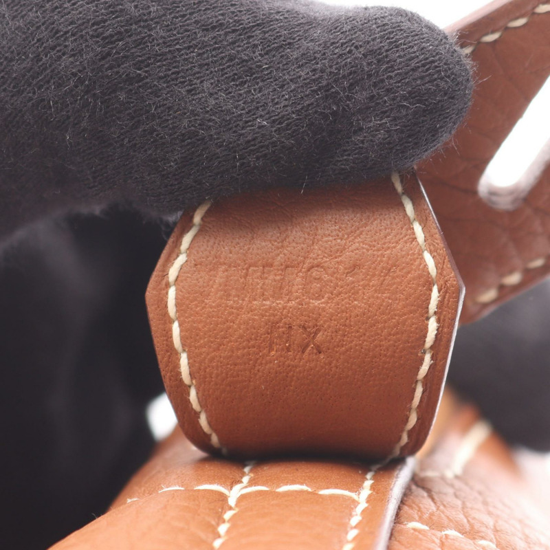 愛馬仕 Bolide 31 單肩手提包 Y Taurillon Clemence 金色二手 GHW-4