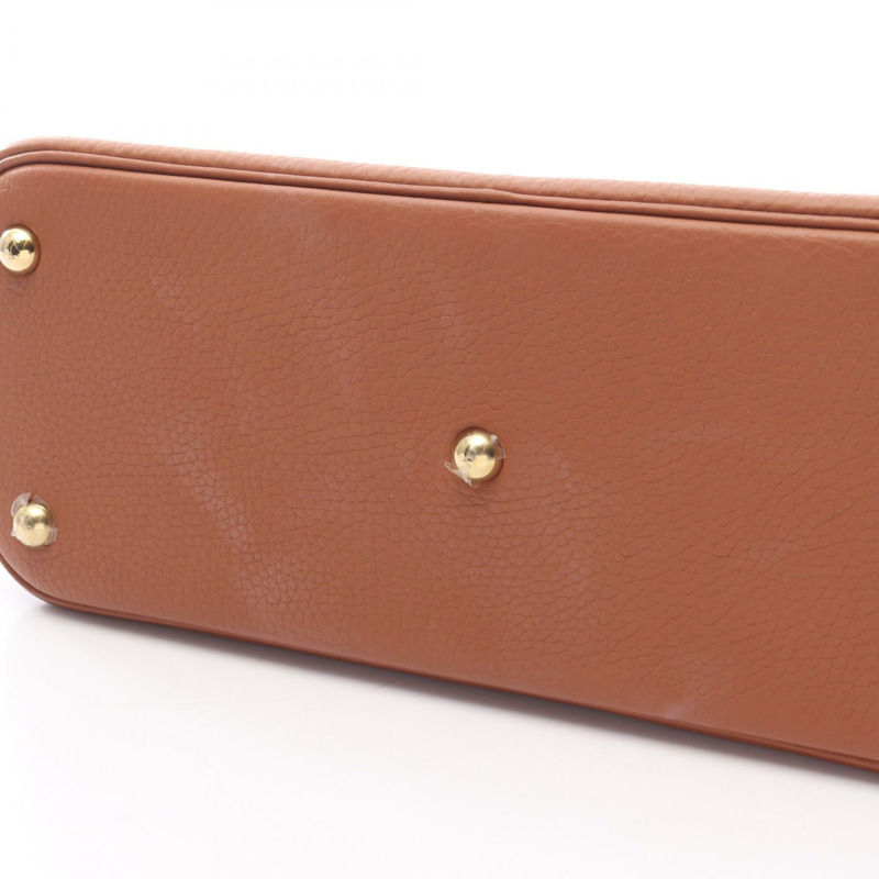 愛馬仕 Bolide 31 單肩手提包 Y Taurillon Clemence 金色二手 GHW-9