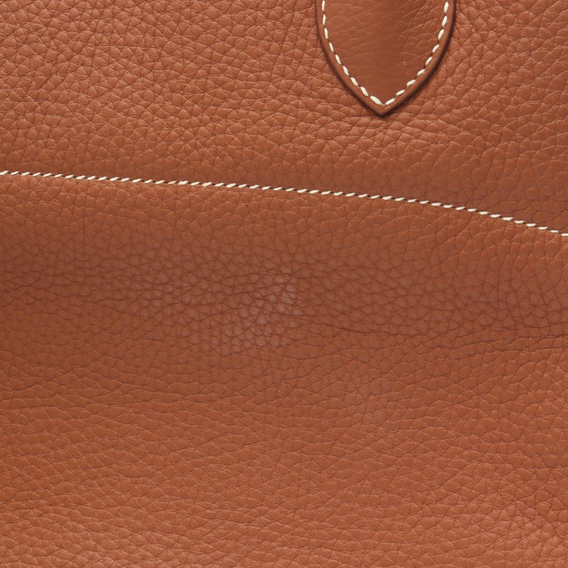 愛馬仕 Bolide 31 單肩手提包 Y Taurillon Clemence 金色二手 GHW-11