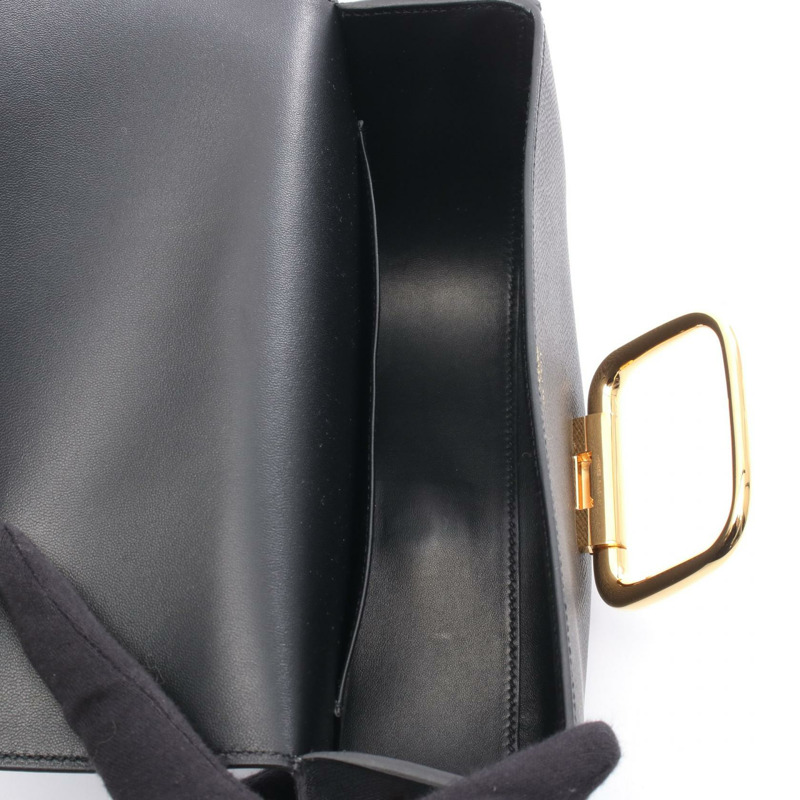 愛馬仕 Della Cavalleria Elan 肩挎包，Epsom 皮革後背，二手，金色五金-2