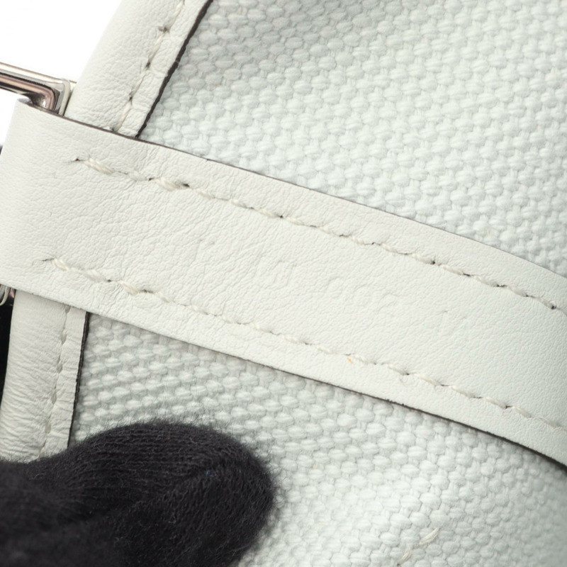 愛馬仕 Picotin Lock PM Cargo 手提包 K Toile Goeland Swift 灰色鉑金 SHW-5