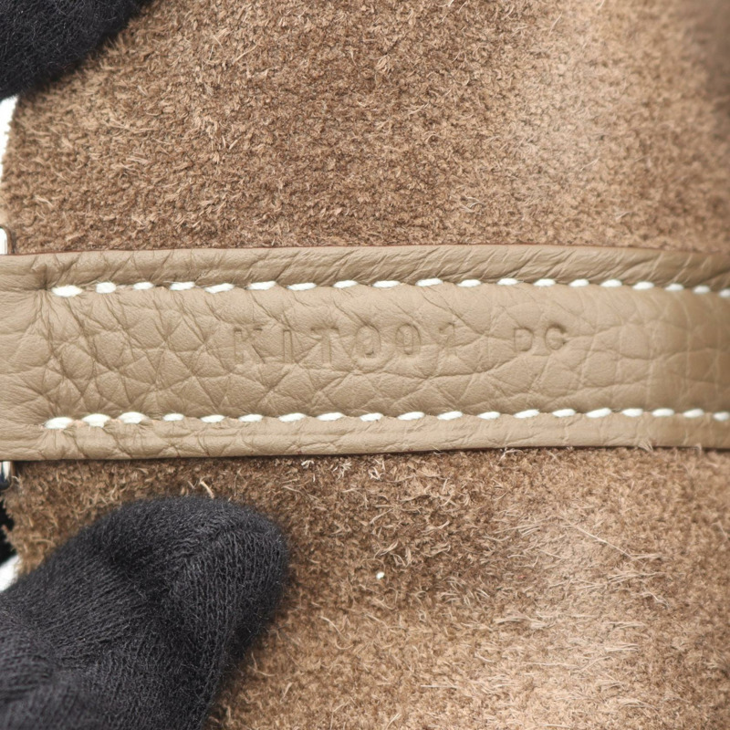 愛馬仕 Picotin Lock MM 托特水桶包 K Taurillon Clemence Etoupe 二手 SHW-4