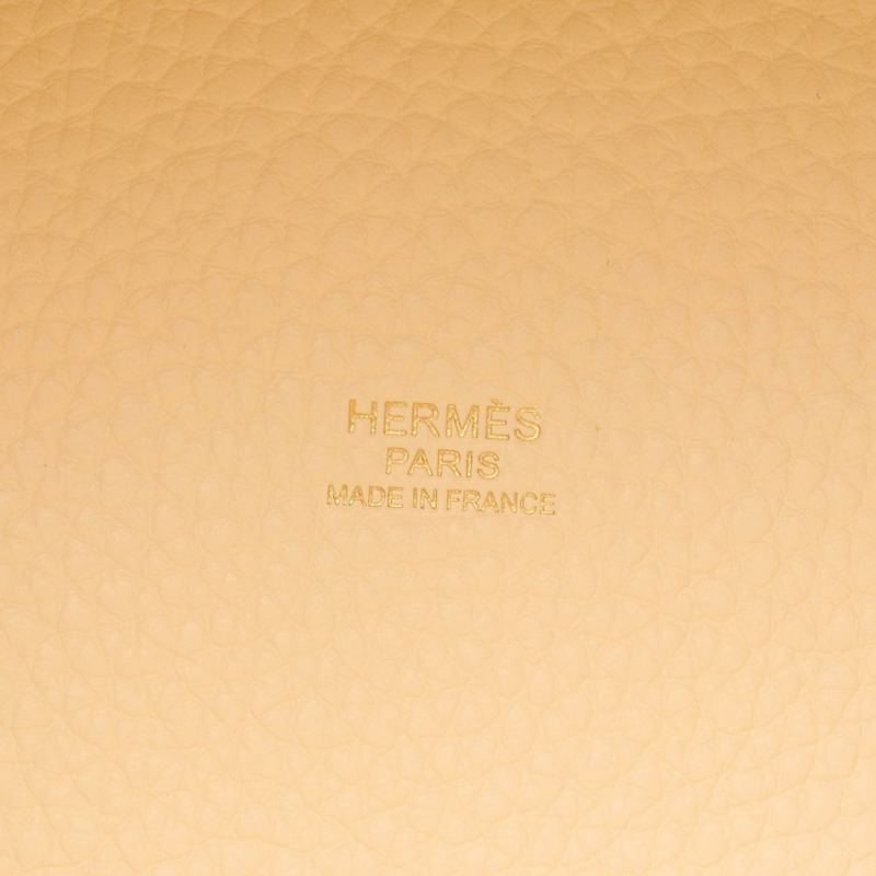 愛馬仕 Picotin Lock PM 托特水桶包 Z Taurillon Clemence Nata 二手金五金-3