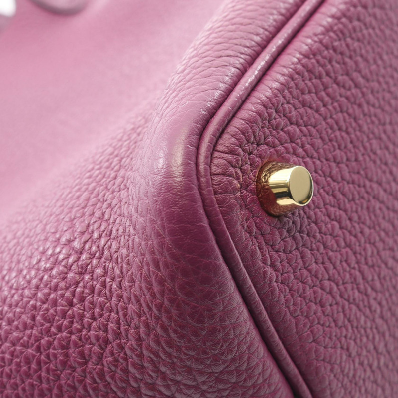 愛馬仕 Picotin Rock PM 托特水桶包 Y Taurillon Clemence Anemone 二手金扣-5