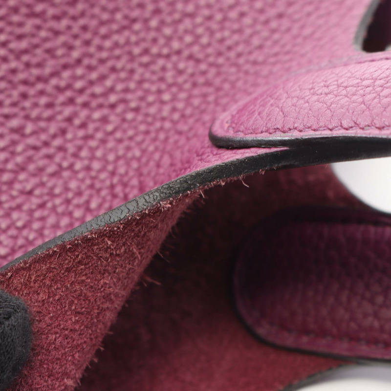 愛馬仕 Picotin Rock PM 托特水桶包 Y Taurillon Clemence Anemone 二手金扣-7