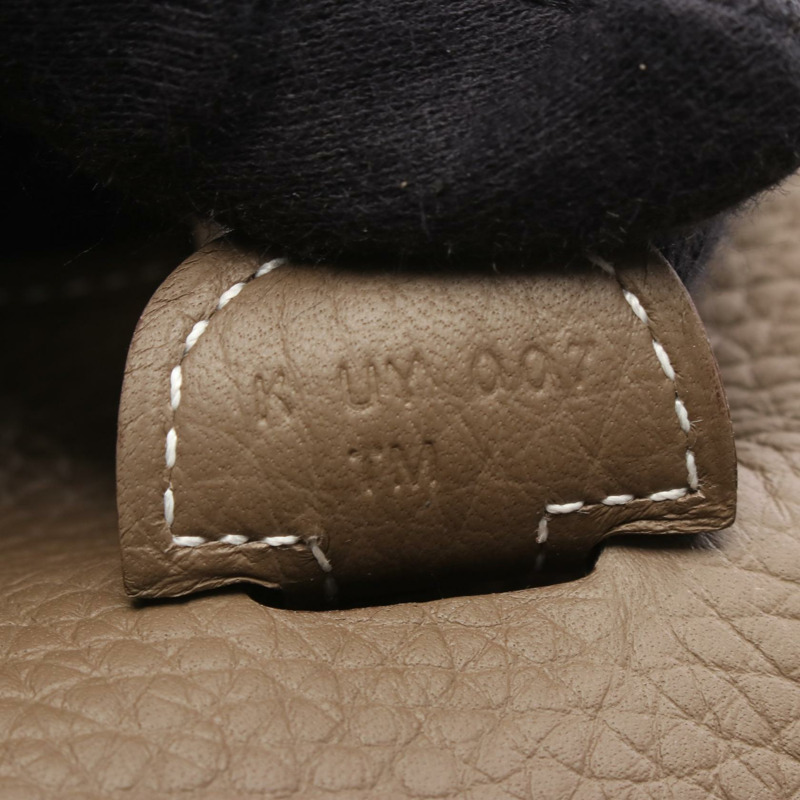 愛馬仕 Evelyne 3 PM 肩挎包 K Taurillon Clemence Etoupe 二手 SHW-4