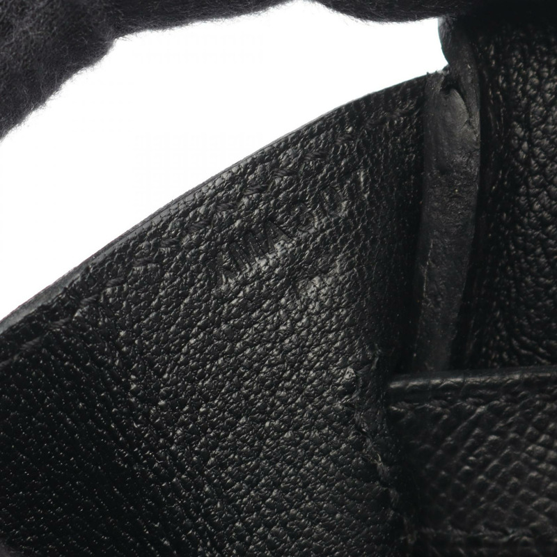 愛馬仕 Birkin 30 手提包,X Epsom 皮革,黑色,二手,女士,金色五金-4