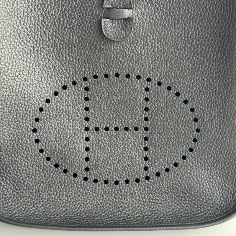 99新🆕 Hermès 愛馬仕 Evelyne 29 黑色銀釦-9