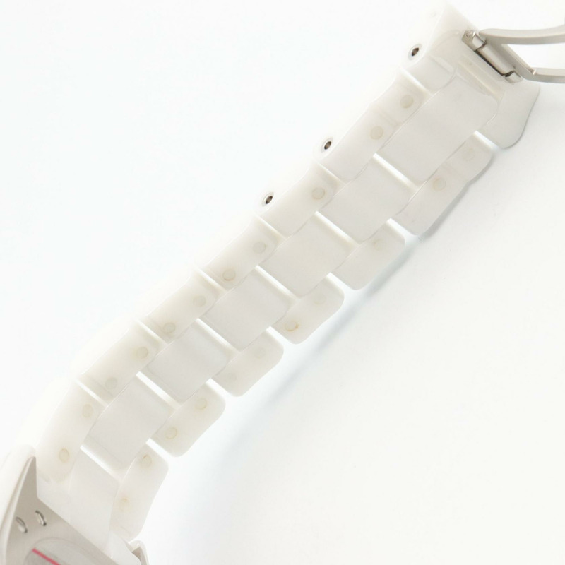 白色錶盤 陶瓷 不鏽鋼 自動上鍊 Graffiti J12 腕錶【CHANEL 香奈兒】 H5240-10