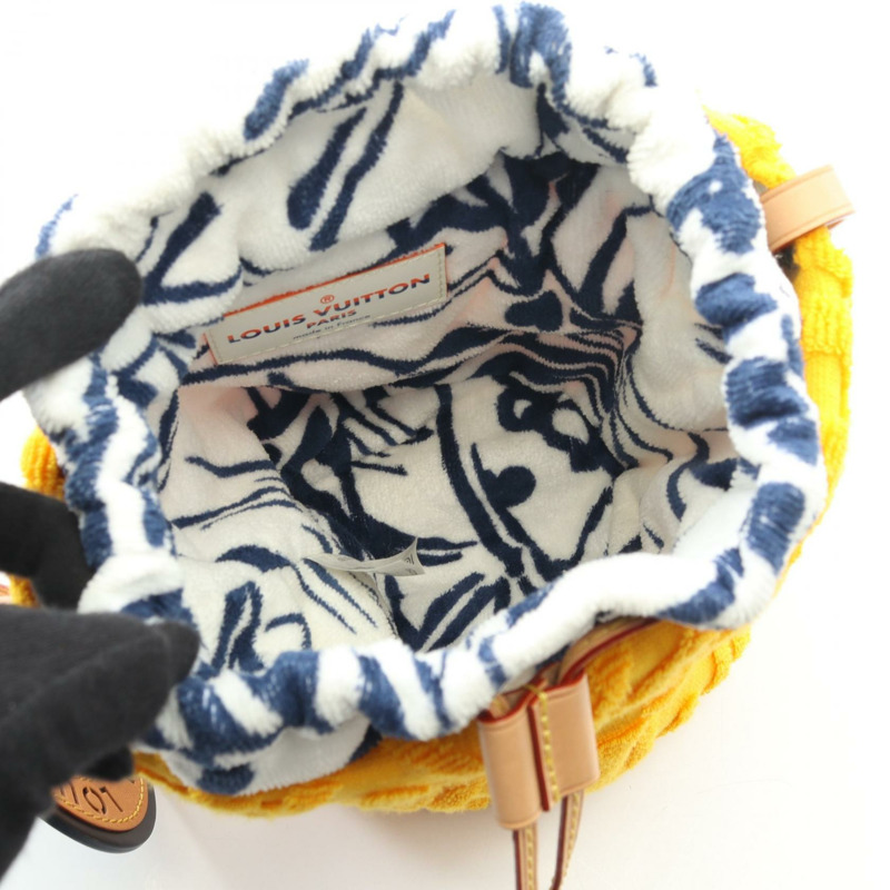 路易威登 LV Vacation 單肩手提包 M25144 皮革 Pile 橙色 二手-2