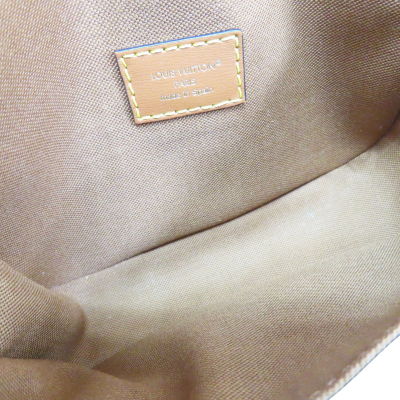 棕色 原花帆布 兩用包【LOUIS VUITTON LV 路易威登】 M27096-4