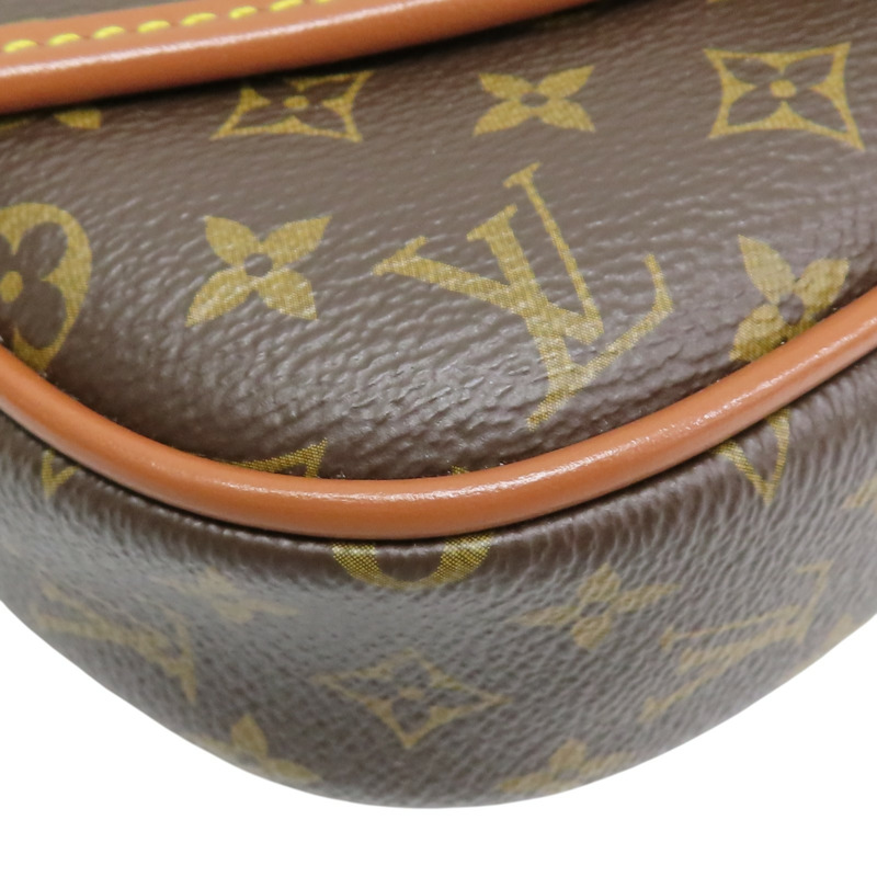 棕色 原花帆布 兩用包【LOUIS VUITTON LV 路易威登】 M27096-8