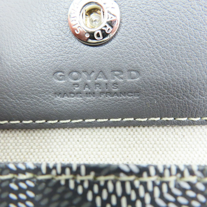 灰色 Goyardine帆布 Anjou Mini 手提包【GOYARD 高雅德】 AMAANJOU-MINI-51-6