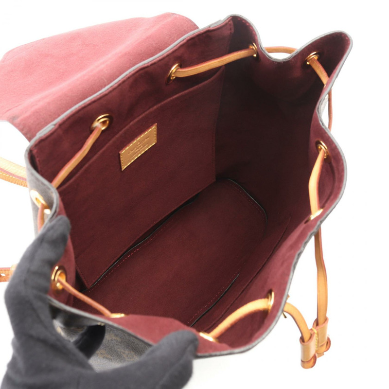 路易威登 Montsouris 雙肩包 M43431 Monogram 帆布皮革 二手-2