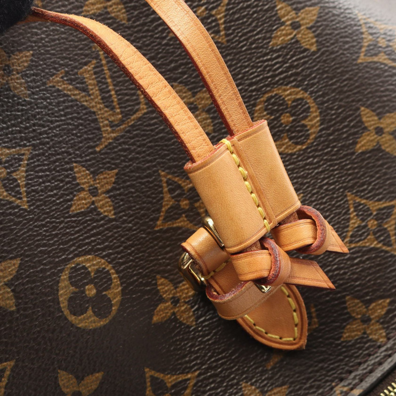 路易威登 Montsouris 雙肩包 M43431 Monogram 帆布皮革 二手-6