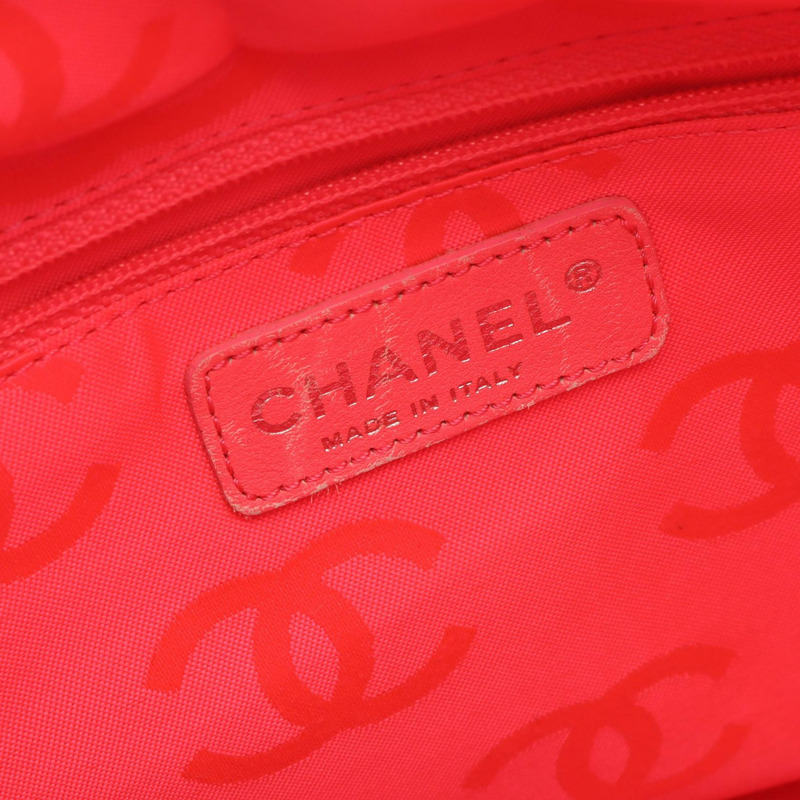 香奈兒 Cambon 系列大號托特包 A25169 皮革 黑白 二手 女士 SHW-3